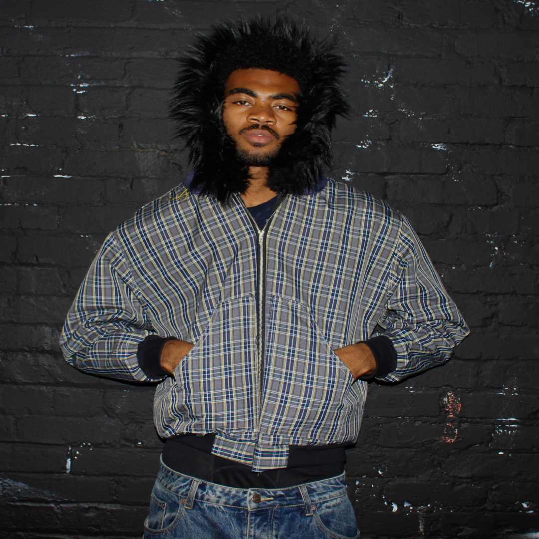 Allure Fur Hoodie V2 Canvas Plaid