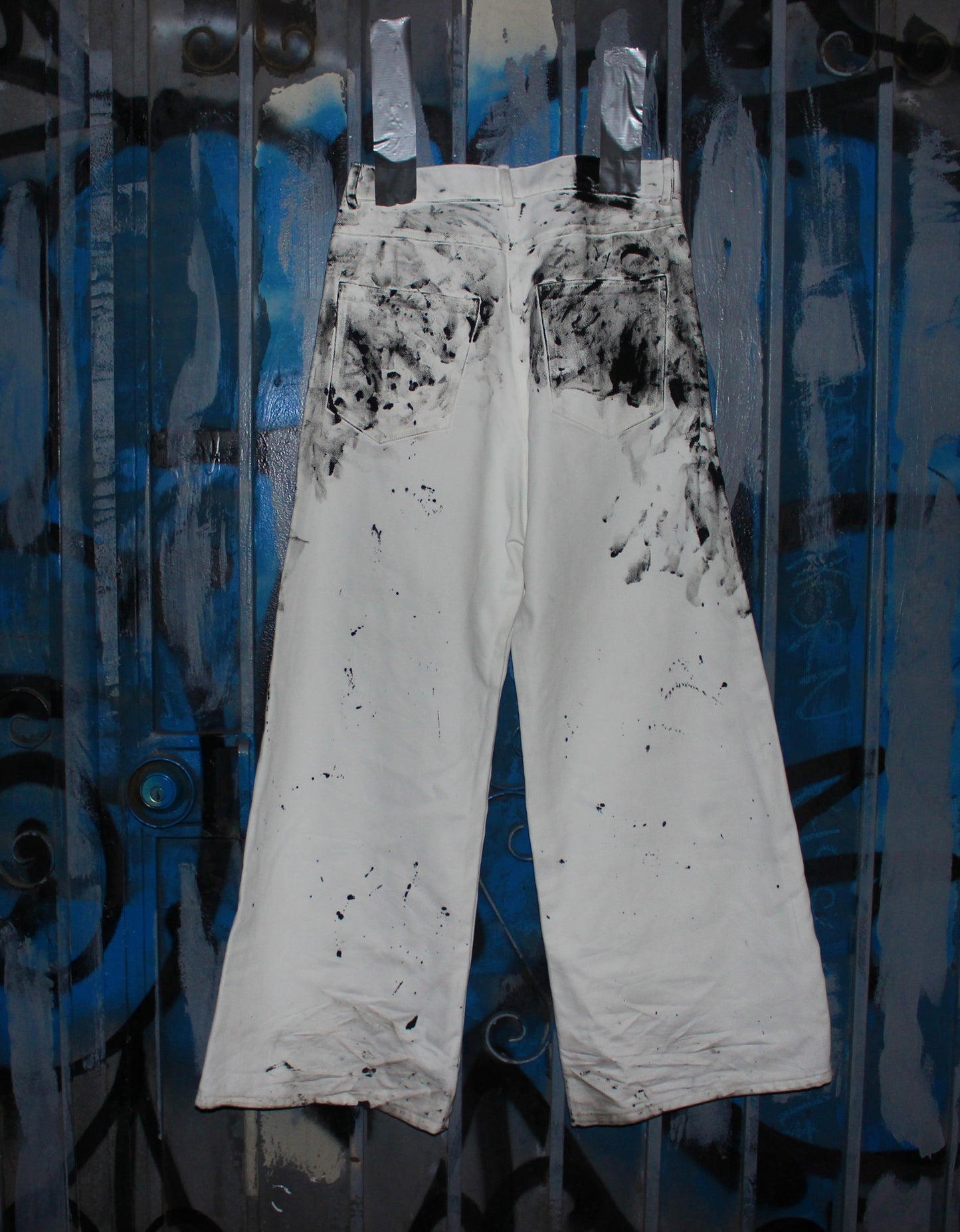 Baggy Paint Denim