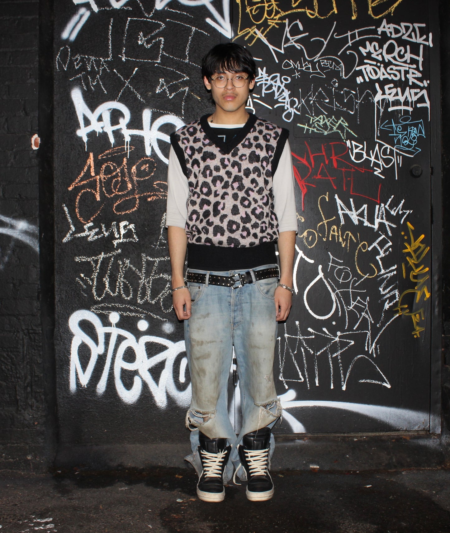 Ocelot Mohair Vest