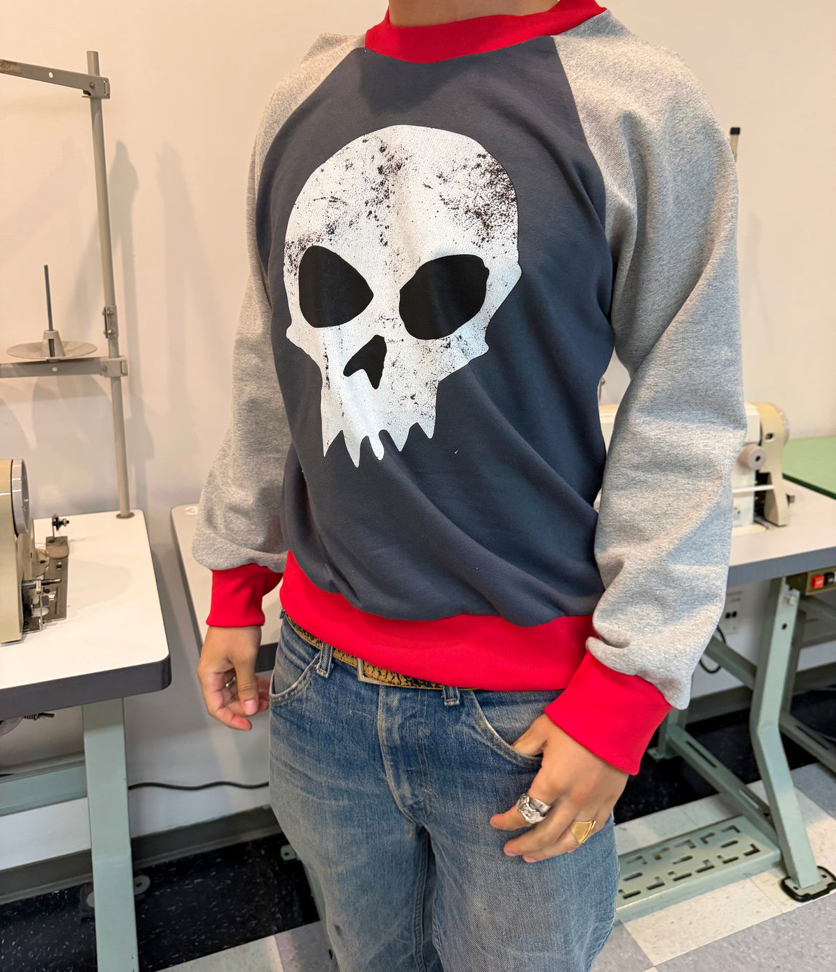Skull Crewneck