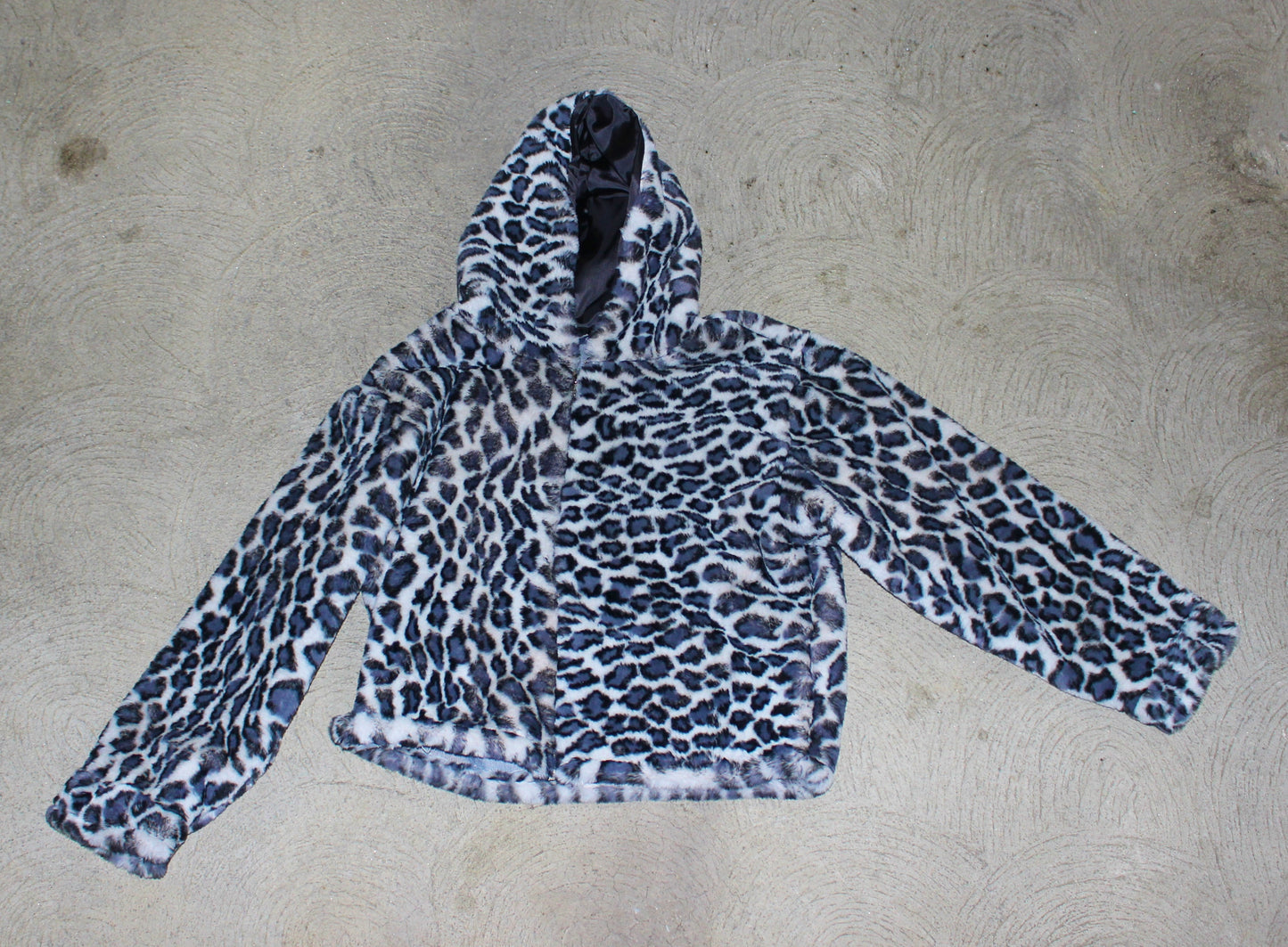 Leopard fur jacket