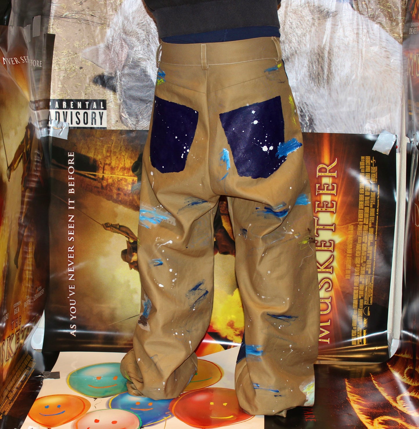 Doubleknee workwear paint pants
