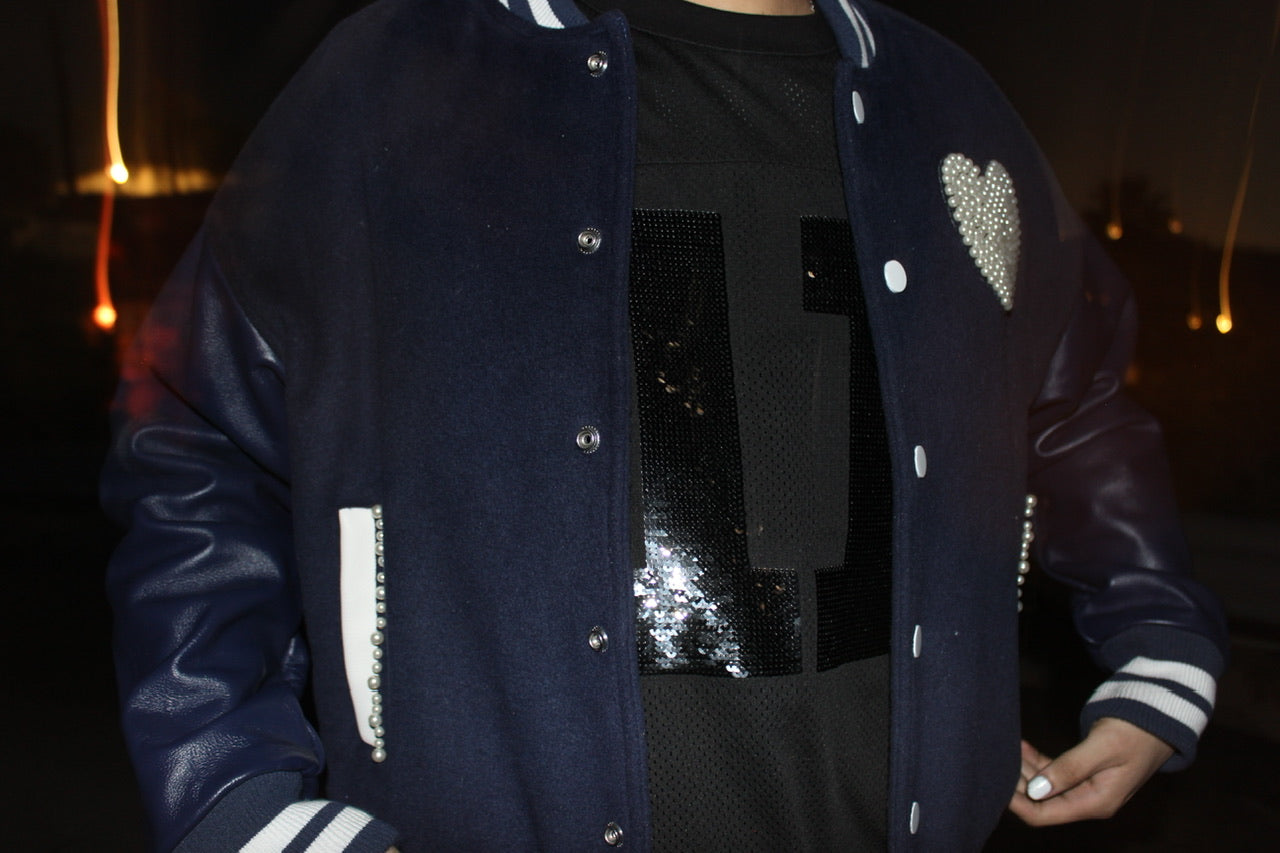 1/1 Sample Pearl Varsity Jacket