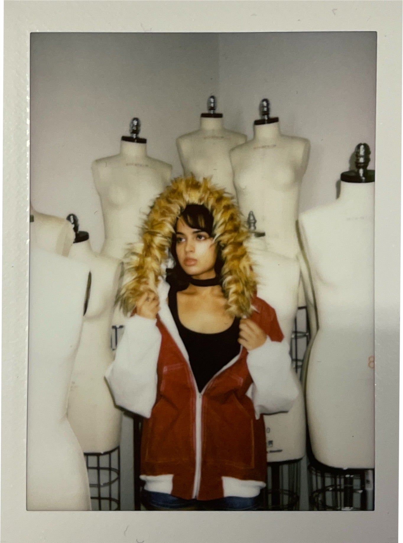 Allure Fur Hoodie V2 ² “Lipstick”