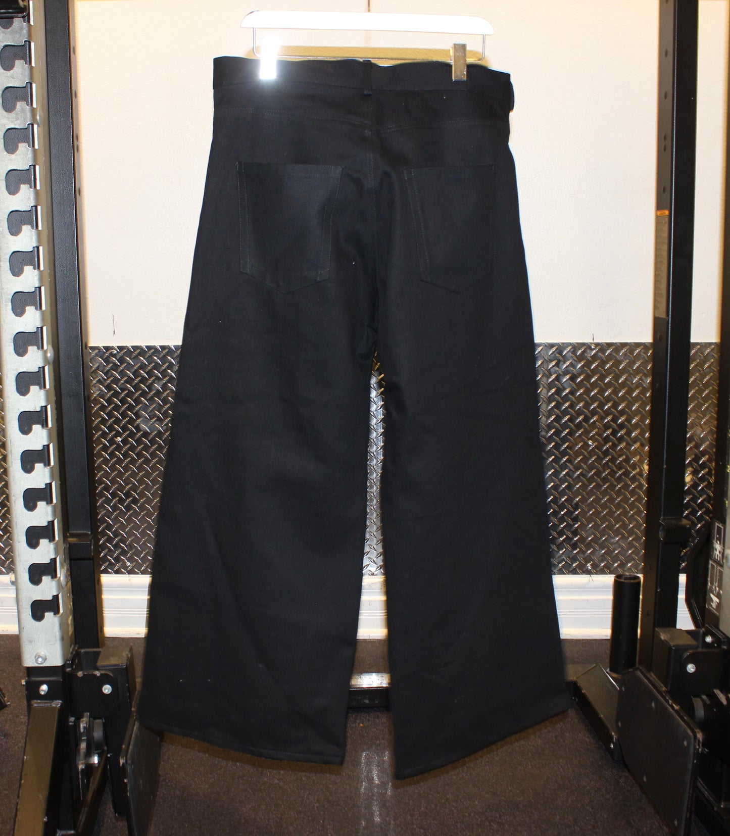 Black Sequin Denim