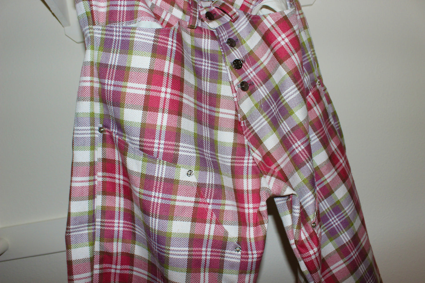 Plaid Doubleknee shorts