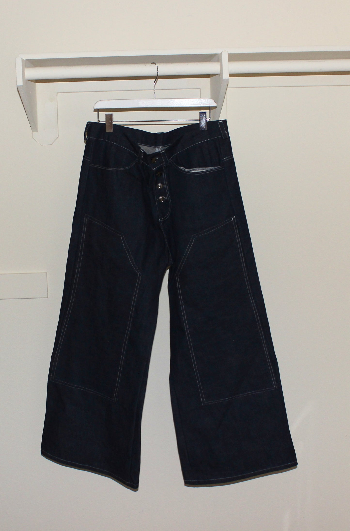 Doubleknee indigo Denim