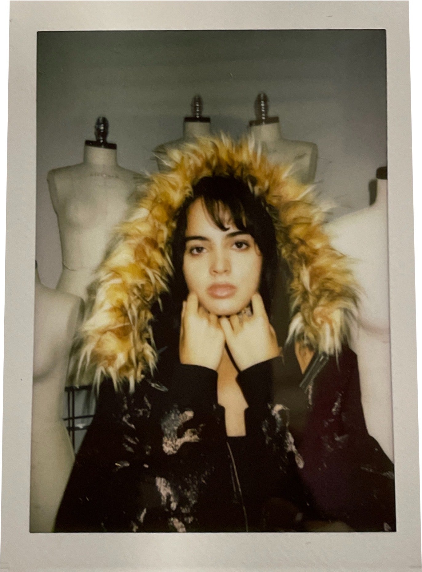 Allure Fur Hoodie V2 ² “Midnight Glitter”