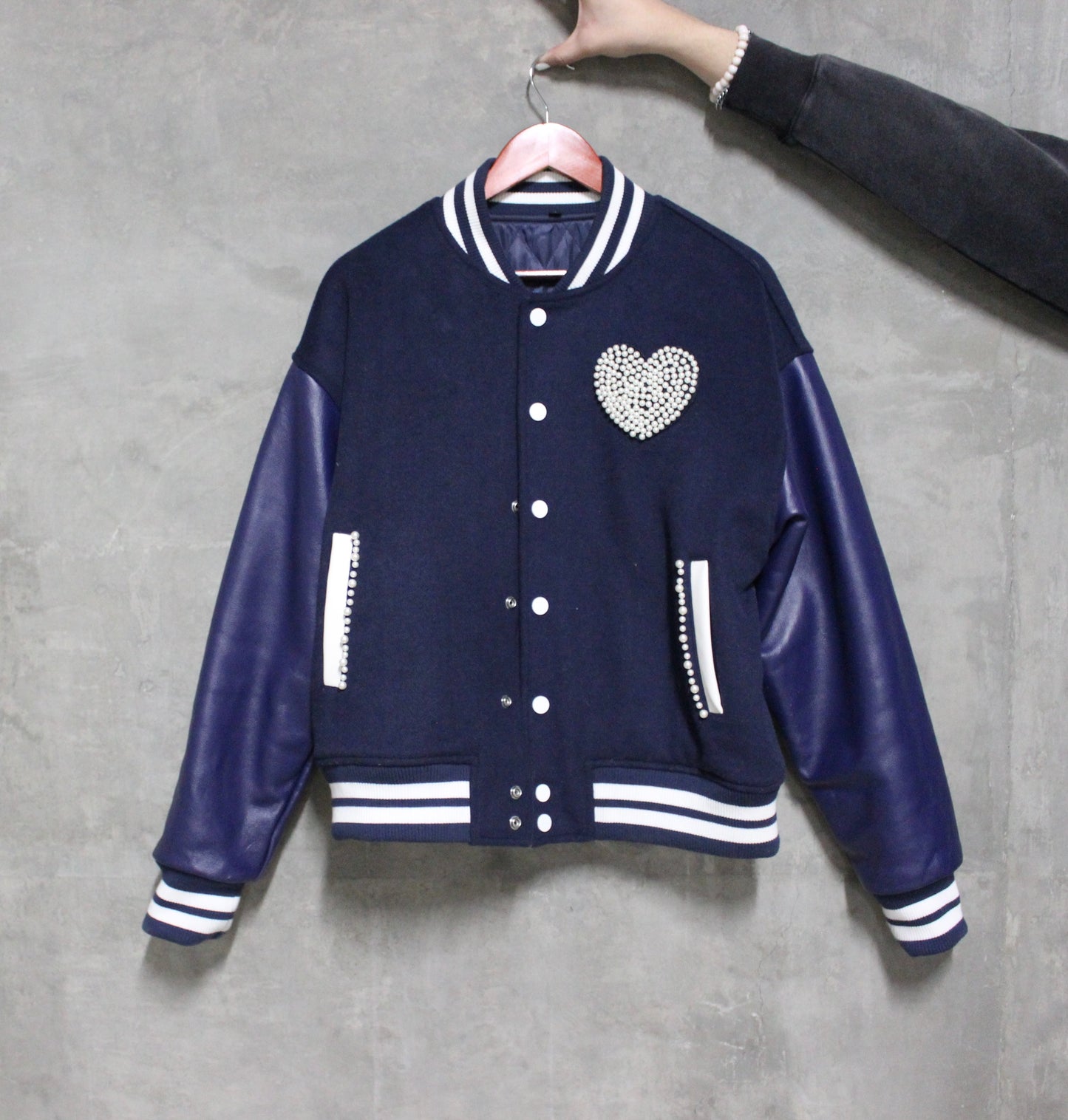 1/1 Sample Pearl Varsity Jacket