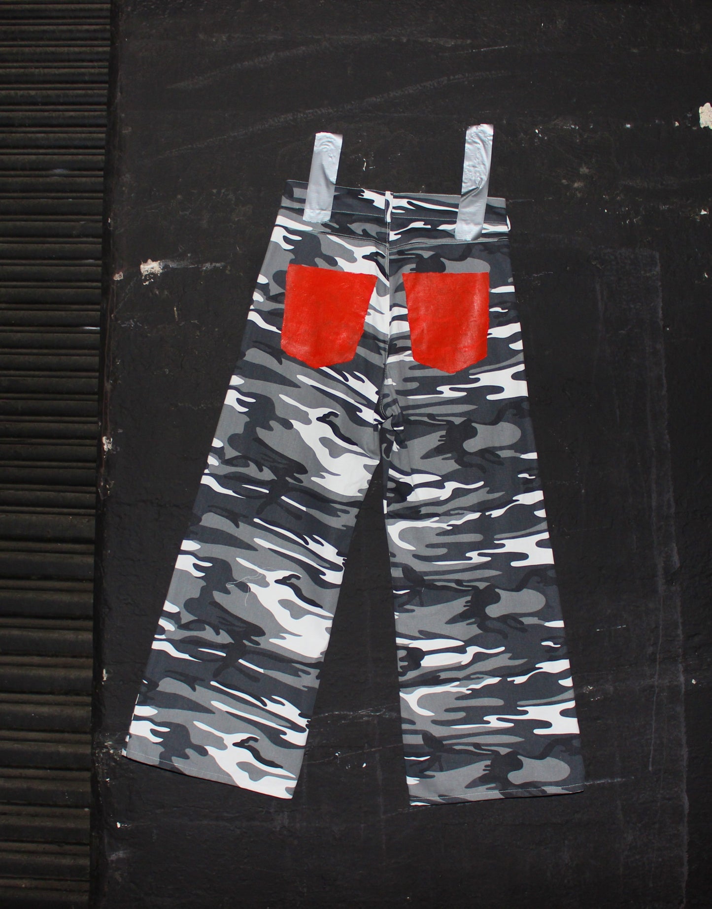 Camo painted pants