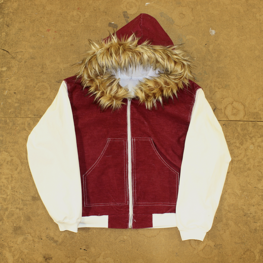 Allure Fur Hoodie V2 ² “Lipstick”