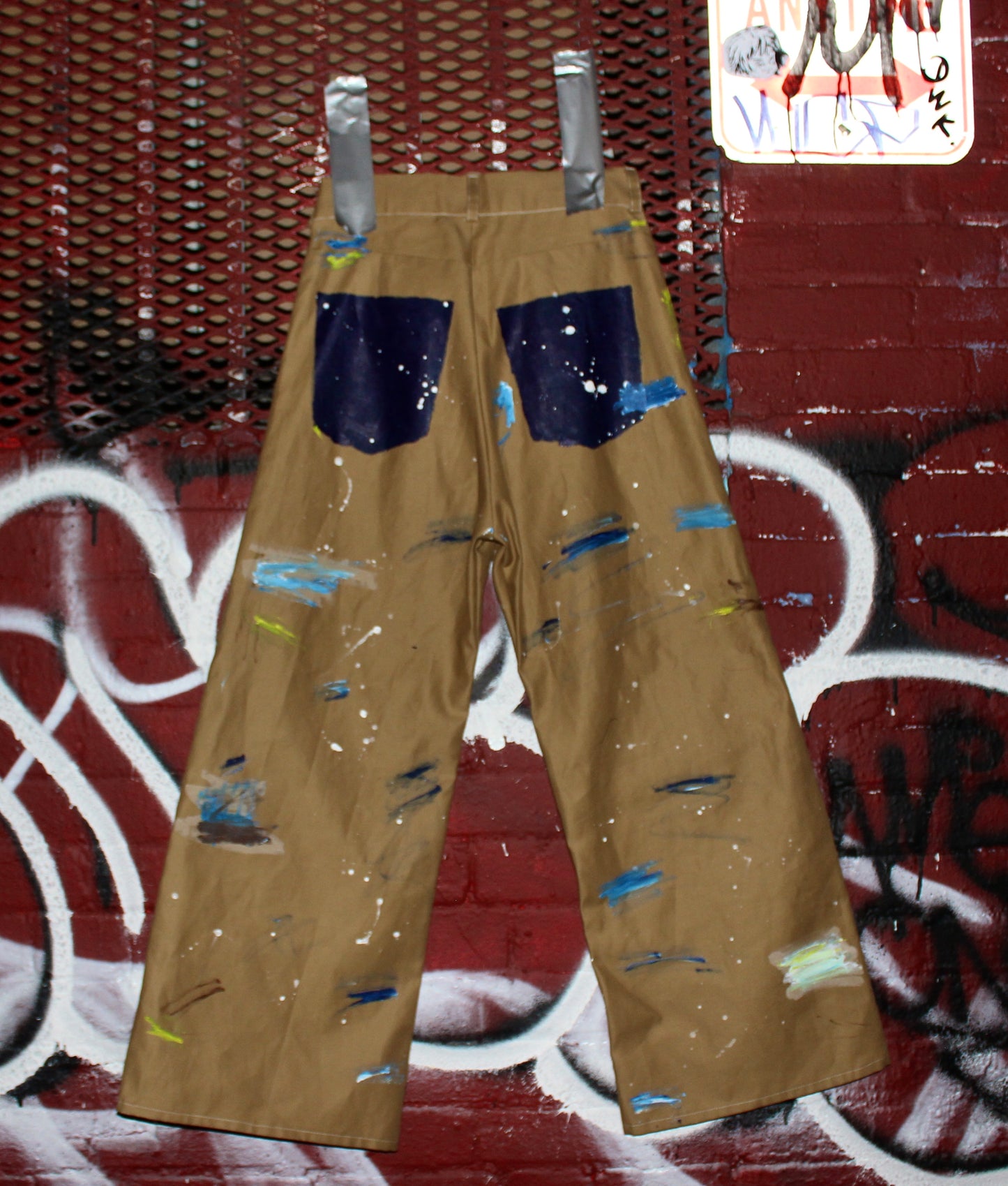 Doubleknee workwear paint pants