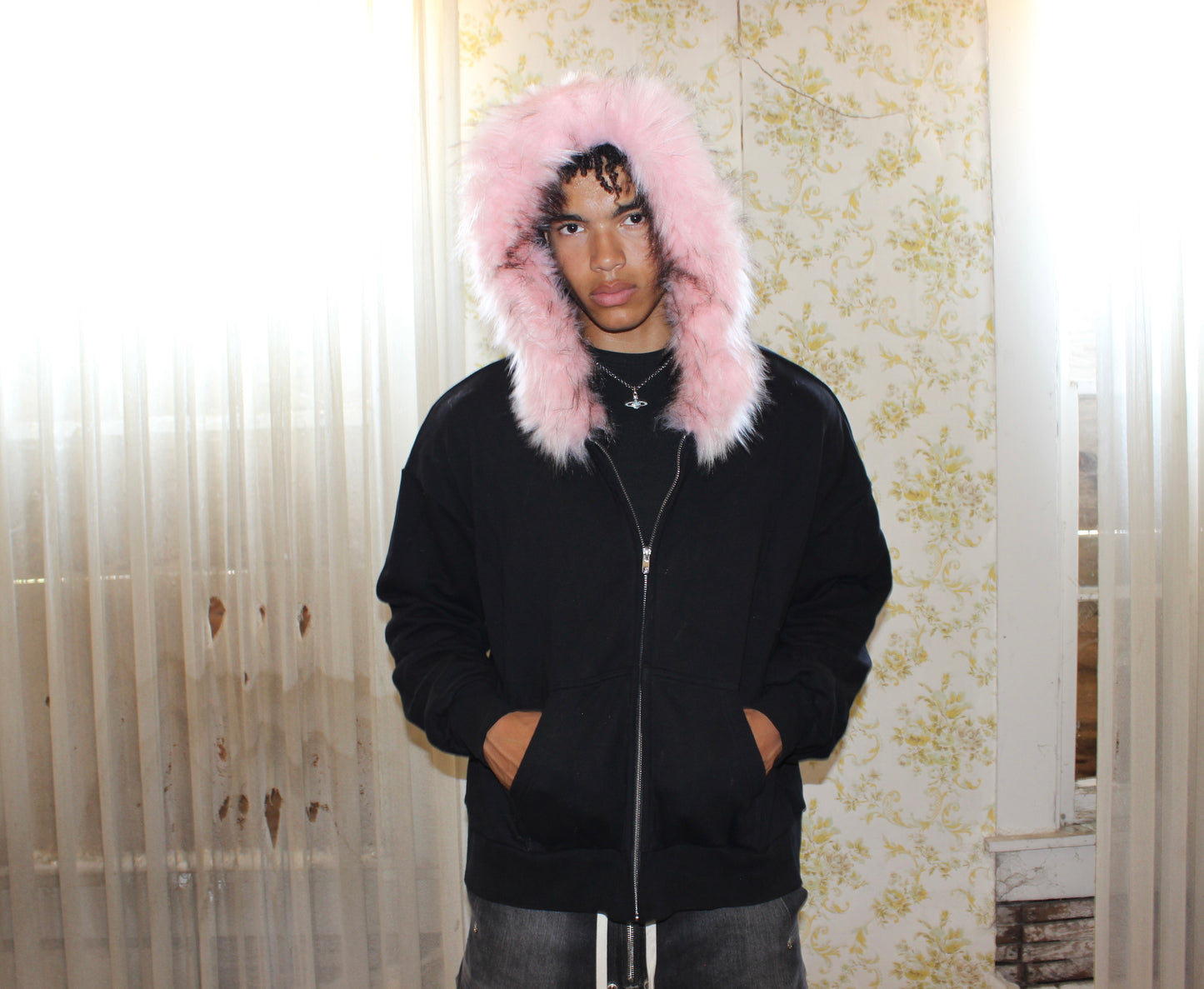 Allure Fur Hoodie