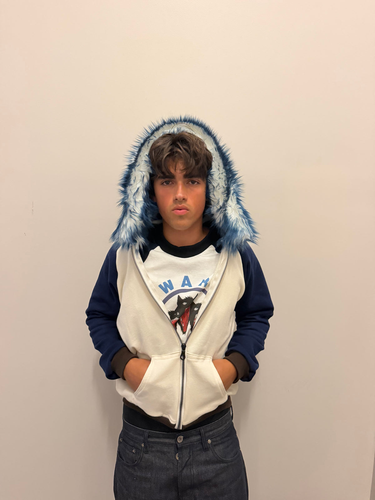 Light Fur Hoodie