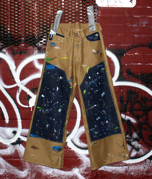 Doubleknee workwear paint pants