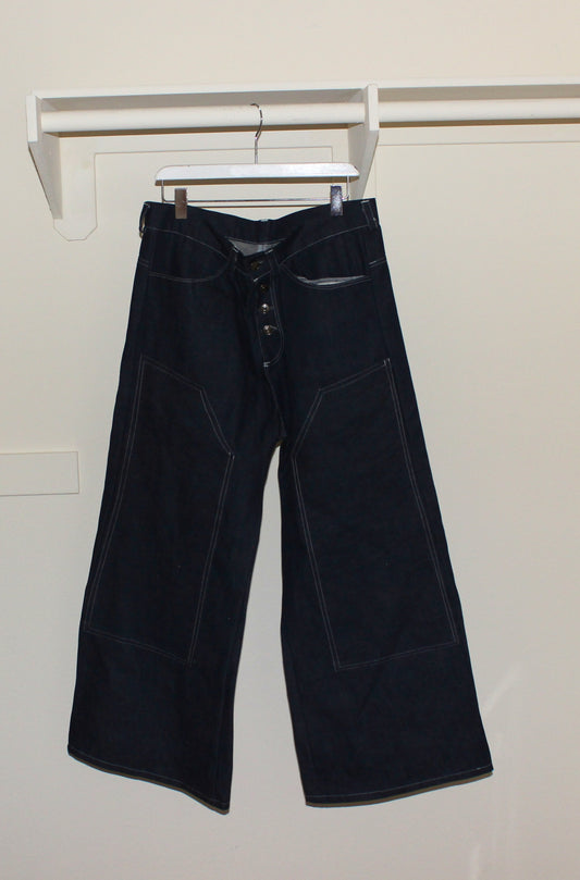 Doubleknee indigo Denim