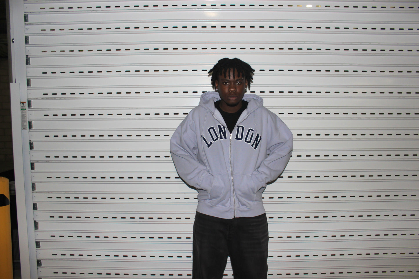 London multi face Hoodie