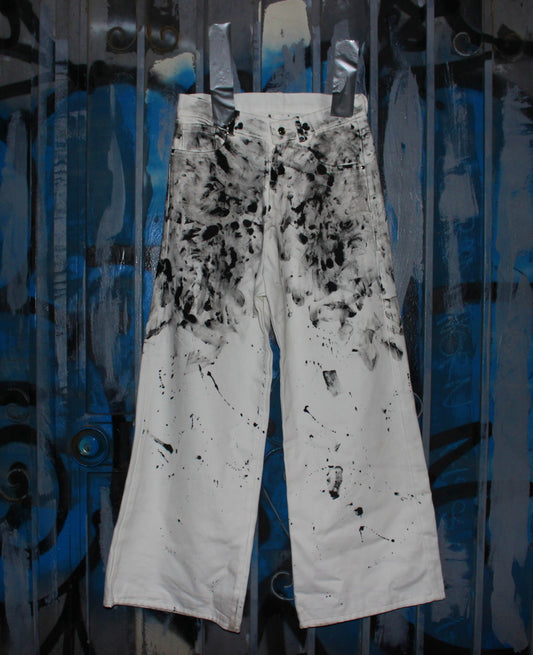 Baggy Paint Denim
