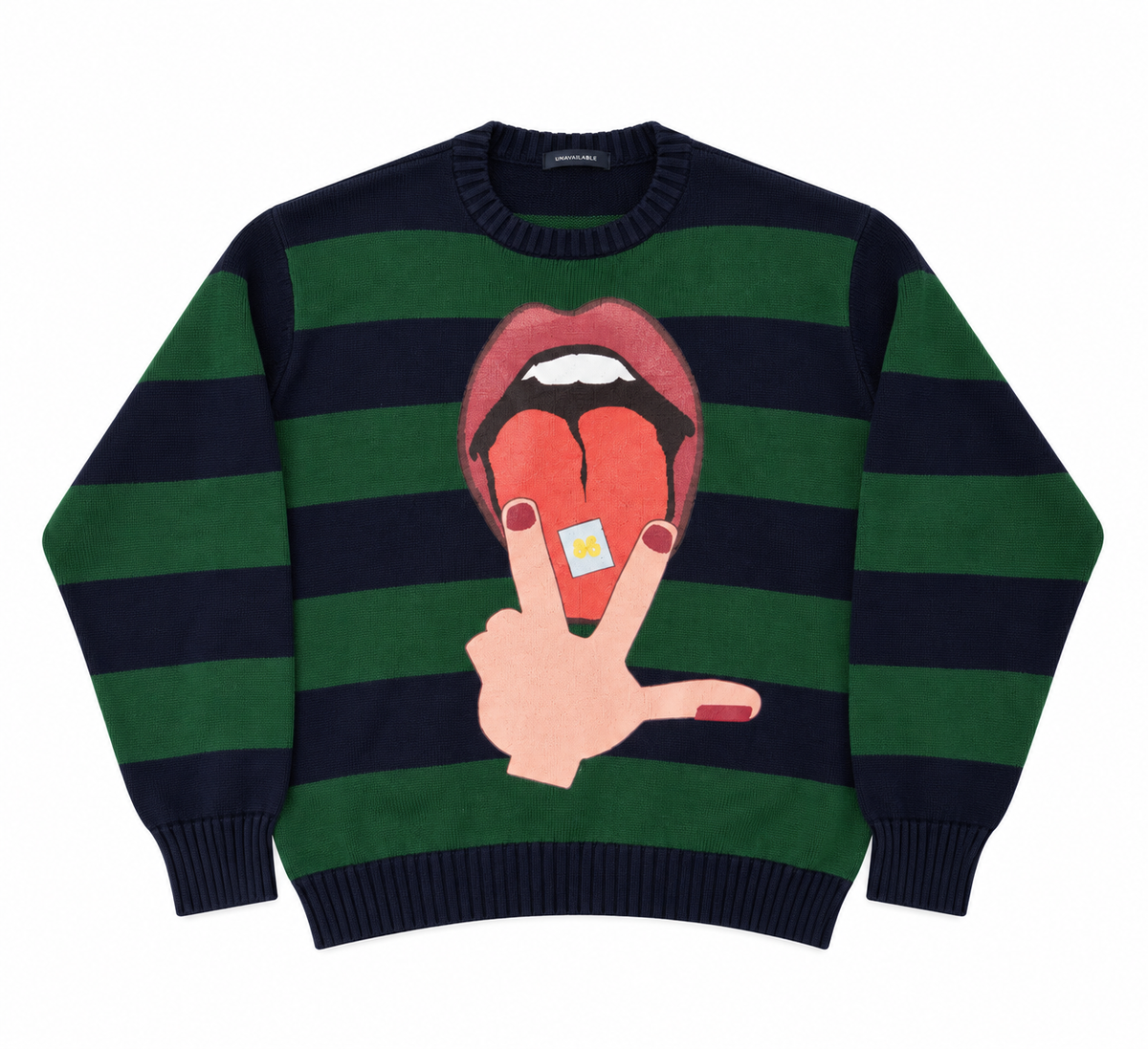 Tongue sweater
