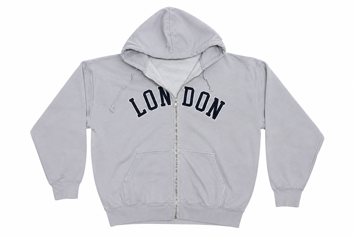 London multi face Hoodie