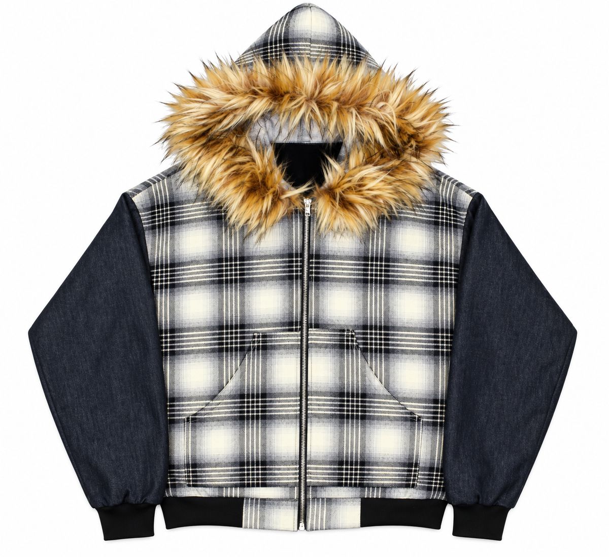 Allure Fur Hoodie V2 ² “Jett”