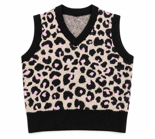 Ocelot Mohair Vest