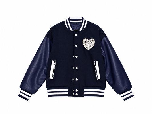 Sample Pearl Varsity Jacket